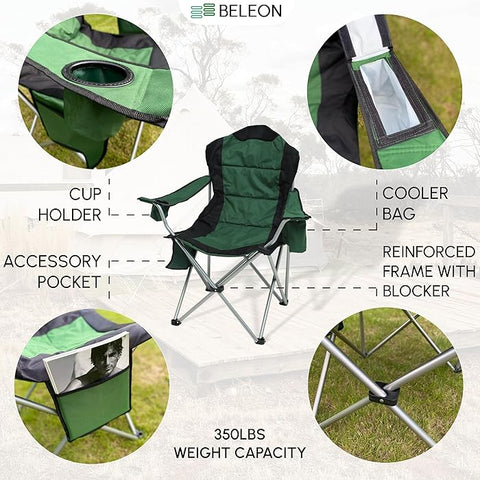 Outdoor Padded Camping Chair