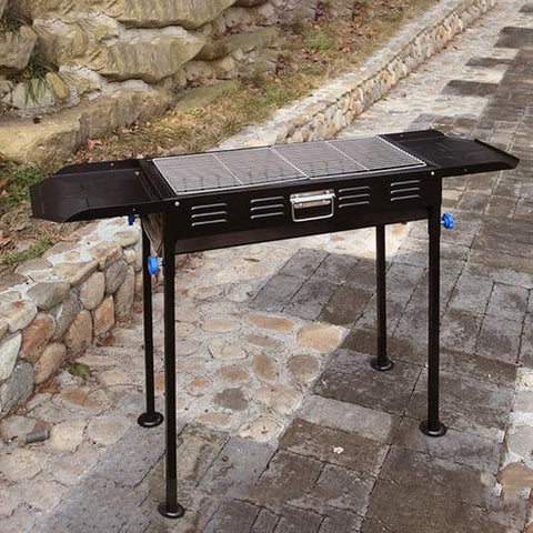 Folding Charcoal Grill Set